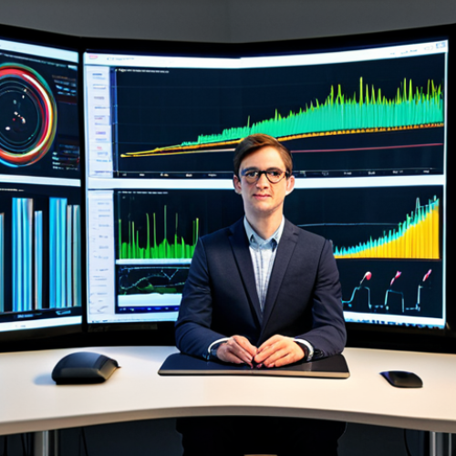 Home 6 A professional data scientist, fully clothed in a modest business casual outfit, sits at a clean, modern desk in a well-lit data analysis lab. On large screens, abstract visualizations depict complex data being transformed, showing missing values being imputed and features being scaled, with subtle graphical elements representing Scikit-learn's preprocessing modules like `SimpleImputer` and `StandardScaler`. The atmosphere conveys focused problem-solving and clarity in data transformation. Perfect anatomy, correct proportions, natural pose, well-formed hands, proper finger count, natural body proportions, professional dress, high-resolution photography, crisp focus, safe for work, appropriate content, fully clothed, professional, family-friendly.